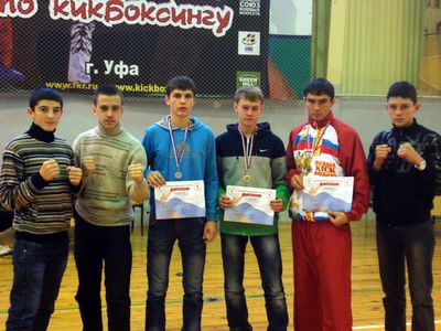 Воткинские кикбоксеры показали свое мастерство на Кубке России