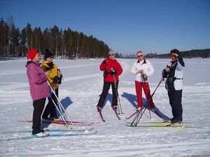 15 тысяч жителей Удмуртии уже навострили лыжи