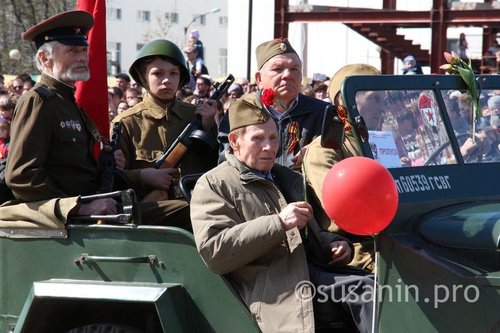 45 тыс. человек приняли участие в Параде Победы  в Ижевске