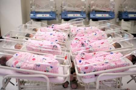 537 малышей родились в Удмуртии в новогодние праздники