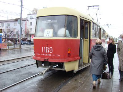 Ижевские трамваи временно меняют маршруты