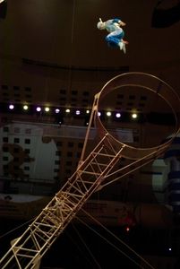 «Колесо смерти» взбудоражило зрителей циркового фестиваля в Ижевске