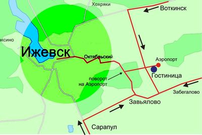 Сети наружного освещения дороги Ижевск-Аэропорт переданы в собственность Удмуртии