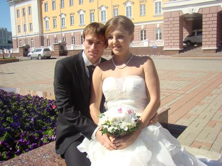 Фото: вице-чемпион мира Максим Вылегжанин и журналистка Альбина Гареева поженились в Ижевске