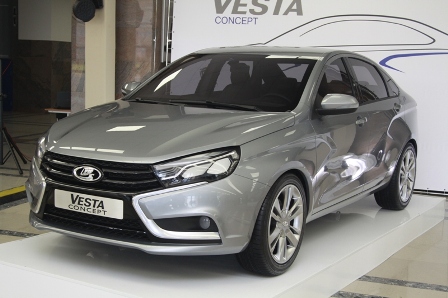  Концепт автомобиля «LADA Vesta» официально представят в Ижевске