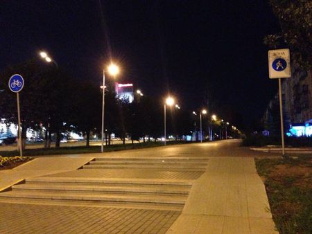 Велодорожка на улице Кирова в Ижевске получила дополнительное освещение