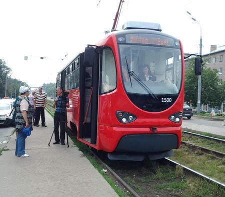 Модернизированный трамвай будет курсировать по маршруту №7 в Ижевске