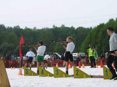 «Ижмаш» принял участие в проведении майской лыжной гонки на снегу