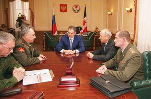 В Удмуртию впервые приехал командующий войсками Приволжско-Уральского военного округа Аркадий Бахин