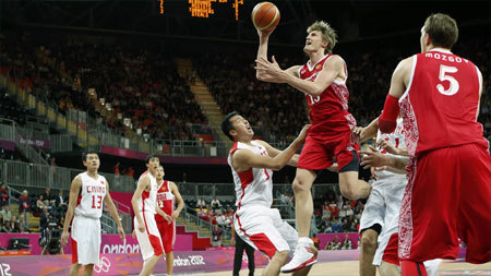 Российские баскетболисты обыграли Китай: ижевчанин Андрей Кириленко заработал 16 очков
