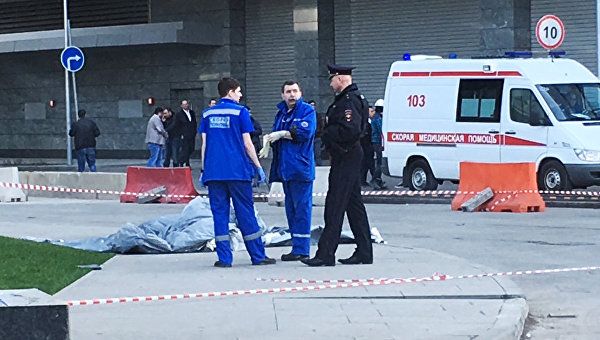 Падение с сотого этажа стало причиной гибели рабочего в Москва-Сити