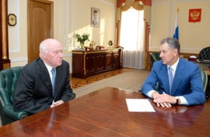 Лео Бокерия в Ижевске встретился с Президентом Удмуртии