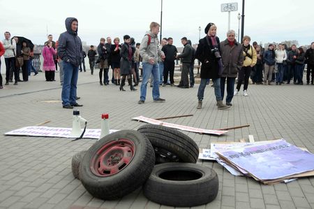 Протестующие против плохих дорог выдвинули требования к властям Ижевска