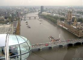 В Лондоне над рекой Темза построят канатную дорогу