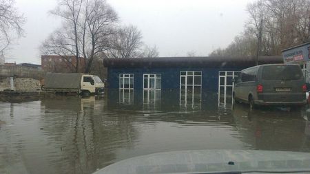 От паводка в Ижевске страдают промзоны и частный сектор ниже плотины ижевского пруда