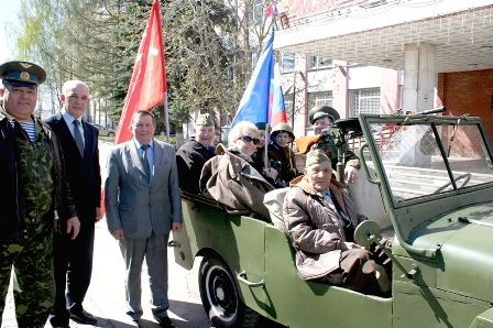 Автопробег, посвященный 70-летию Победы, прошел в Ижевске