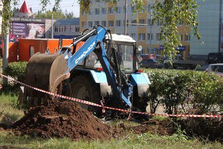 Прорыв теплотрассы на 10 лет Октября в Ижевске может быть не последним