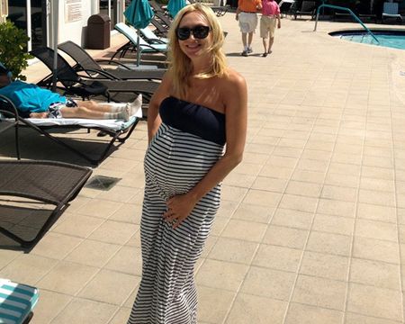 Кристина Орбакайте  показала свой беременный живот