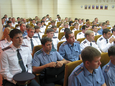 Выпускники милицейской академии пополнят ряды сотрудников МВД Удмуртии