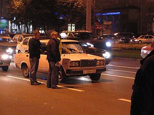 В Ижевске произошла авария из-за пьяной скандалистки