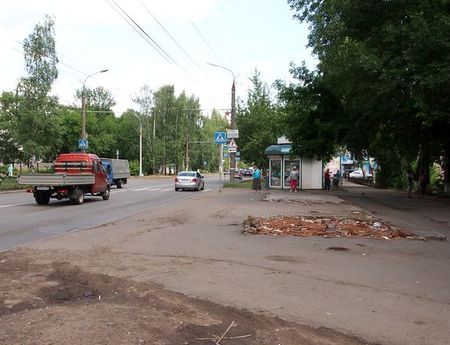 Снесенные ларьки заменят новыми остановочными комплексами в Ижевске