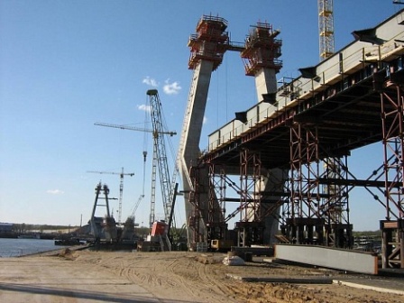 Строительство моста через Каму завершиться в 2016 году  в Удмуртии 