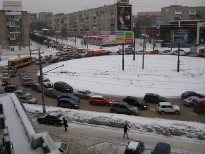 Движение большегрузного транспорта запрещается в Ижевске в часы пик 