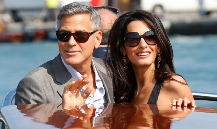 Жена Джорджа Клуни ждет ребенка