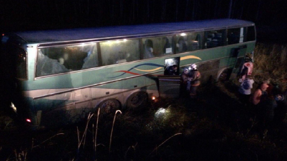 Новая авария с автобусом из Самары в Удмуртию