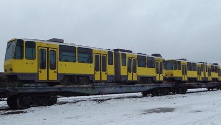 Трамваи из Германии привезли в Ижевск