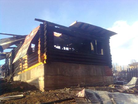 Курильщик спалил дом в Воткинском районе 