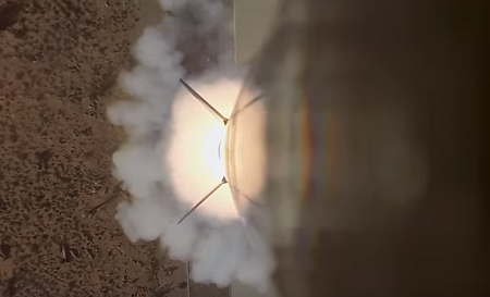 Полет в космос сняли камерой GoPro, закрепленной на ракете