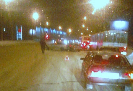ДТП с участием 4 машин произошло в Ижевске
