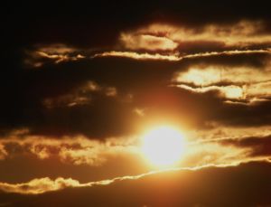 Солнце в Удмуртии прячется за тучами
