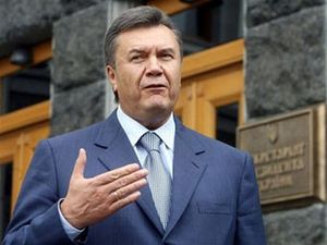 Немая сцена: Янукович после выборов  забыл русский язык
