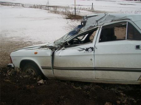 Жертв в автоаварии в Удмуртии удалось избежать