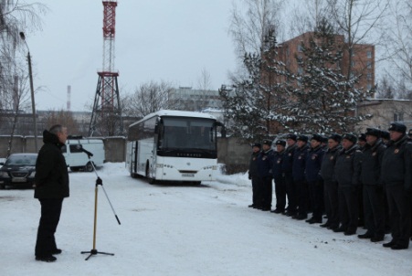Более 100 полицейских из Удмуртии отправились в Дагестан
