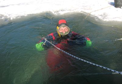Тракторист утонул у ледовой переправы в Сарапуле
