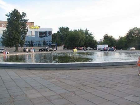 Фонтан будет ликвидирован на центральной площади Ижевска