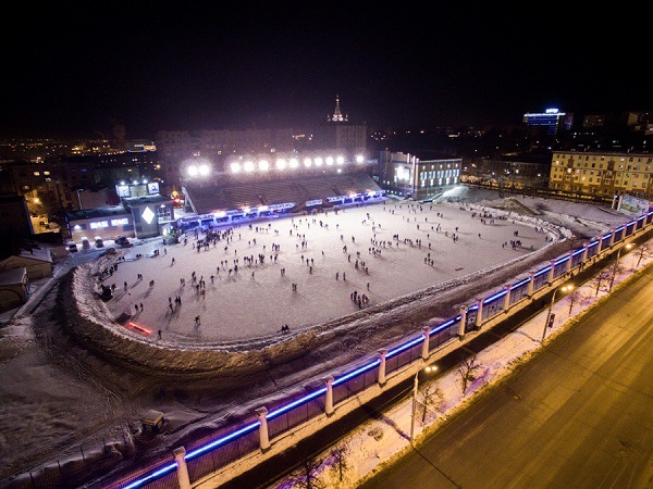 В Ижевске закрылся ледовый каток на стадионе «Динамо»