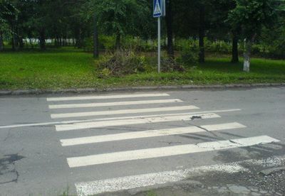 Мотоциклист сбил пешехода на «зебре» в Ижевске