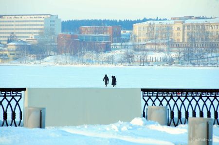 В Ижевске выпало снега в 1,5 раза выше нормы