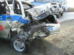 Водитель машины ДПС в Удмуртии чудом  выжил в аварии, унесшей жизни его коллег