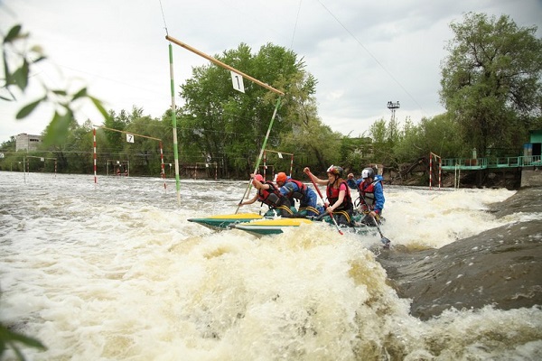 Имитирующий горную реку порог установят на плотине Ижевского пруда для соревнований