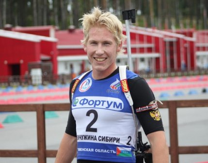 Биатлонист из Удмуртии Александр Поварицын стал первым в спринт-кроссе на Первенстве России