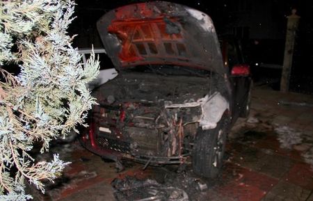 Автомобиль «Сузуки Грант Витара» подожгли в Ижевске