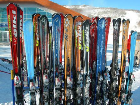 Аргентинские наркоторговцы перевозили кокаин в лыжах 