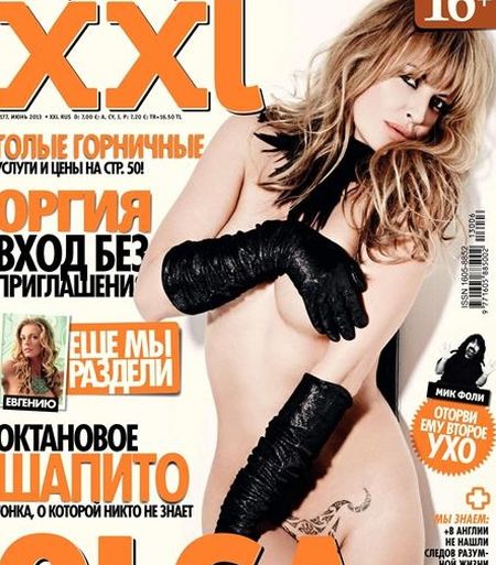 Голые сиськи Ольги Родионовой в журнале XXL, 2011