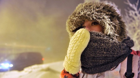 В четверг в Удмуртии похолодает до -32 °С