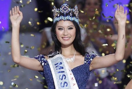 Китаянка примерила корону  «Мисс Мира 2012»